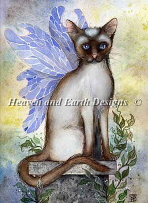 QS Siamese Fairy Cat - Click Image to Close